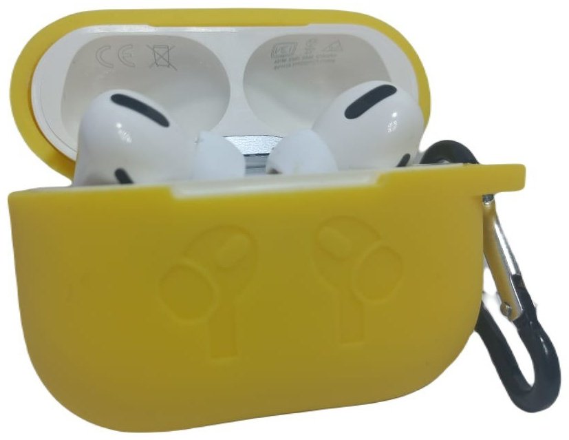 Чехол для Apple AirPods Pro желтый