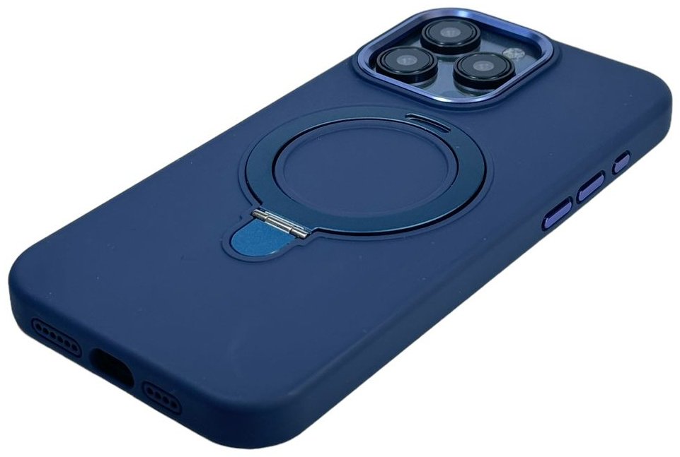 Чехол для Apple iPhone 15 Pro Max синий купить,2570