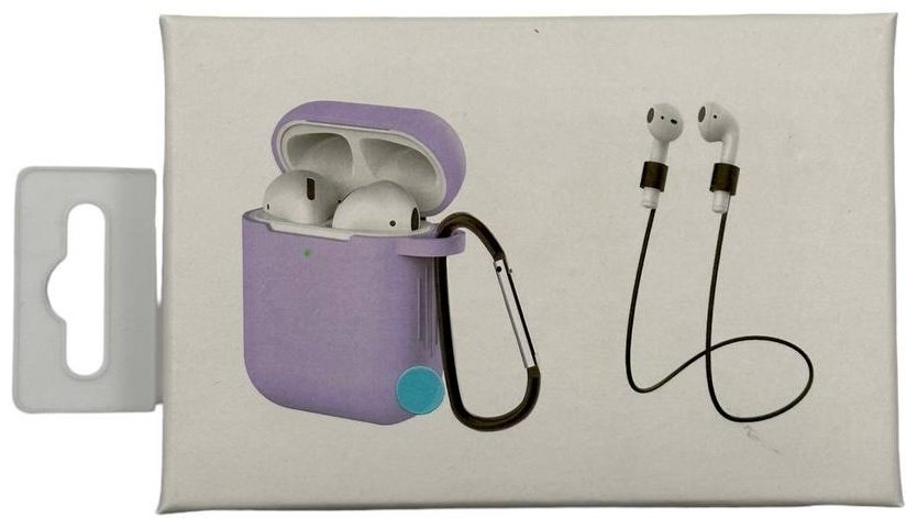 Чехол для Apple AirPods, AirPods 2 бирюзовый
