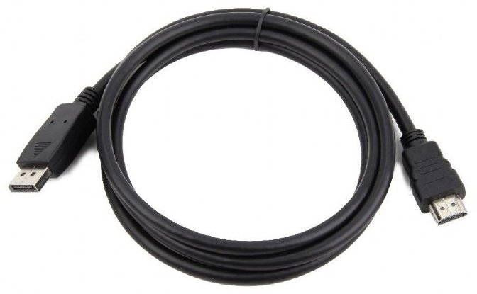 Кабель Cablexpert DisplayPort - HDMI 10 м CC-DP-HDMI-10M черный