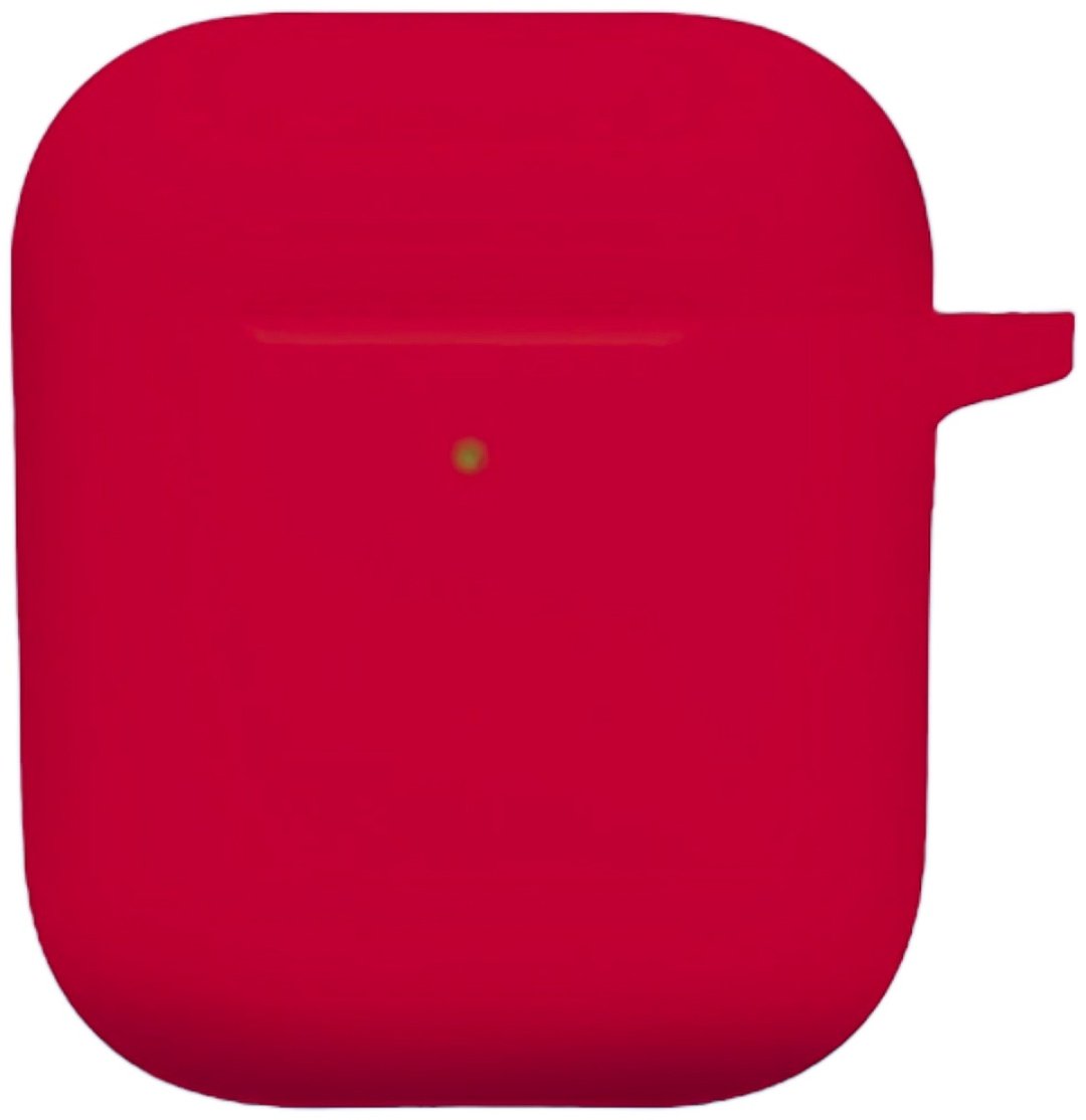 Чехол для Apple AirPods, AirPods 2 малиновый