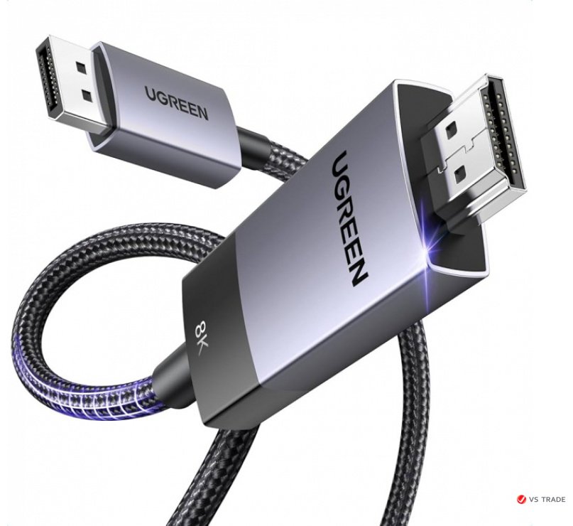 Кабель Ugreen DisplayPort - HDMI 1 м