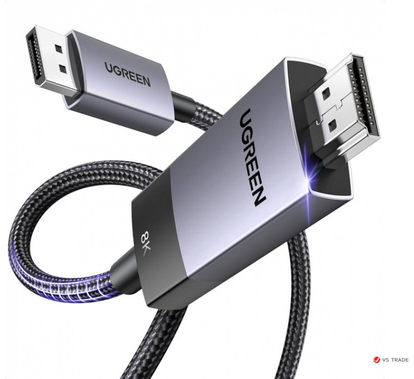 Кабель Ugreen DisplayPort - HDMI 1 м