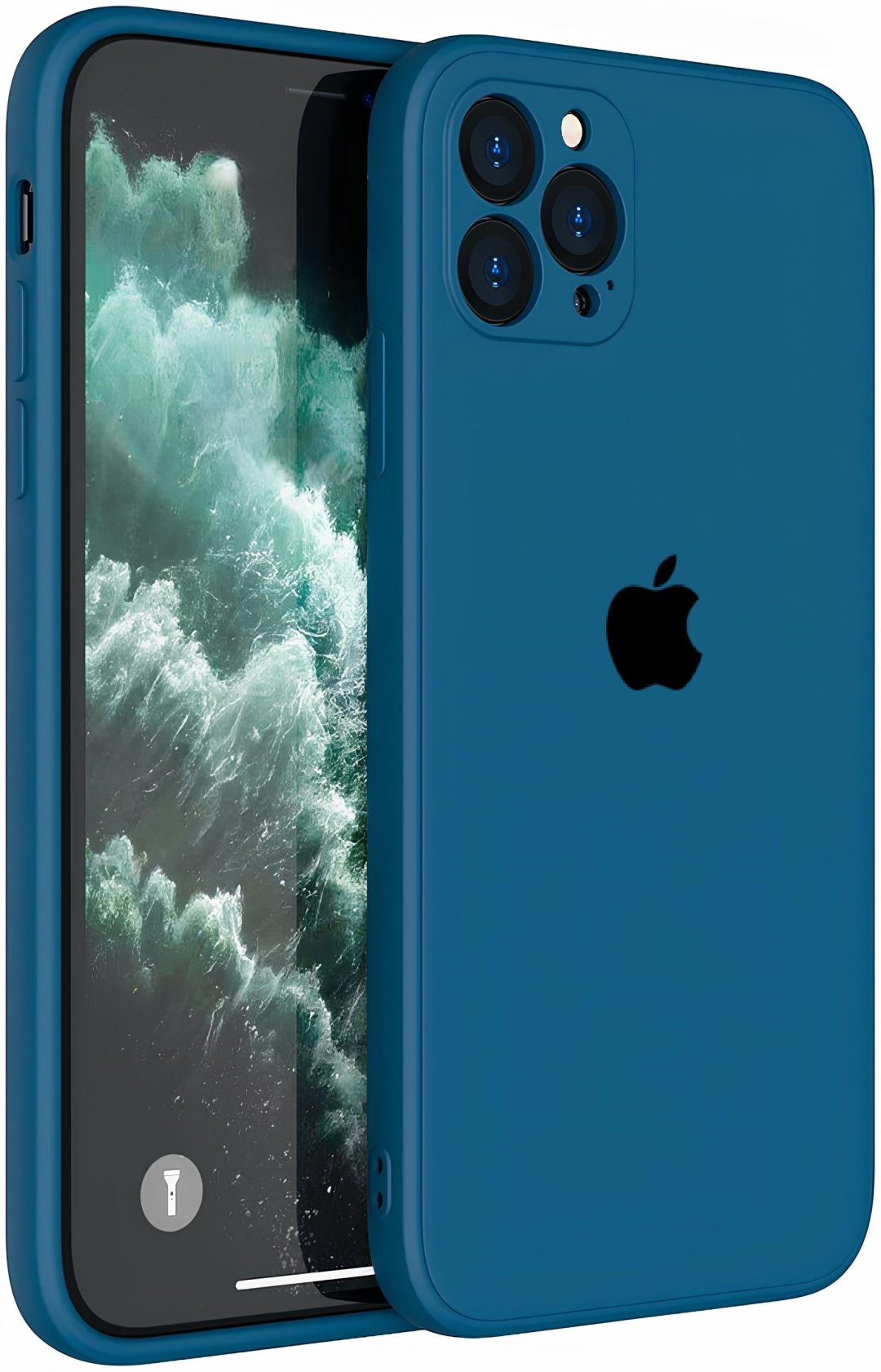 Чехол для Apple iPhone 12 Pro Max синий купить,500
