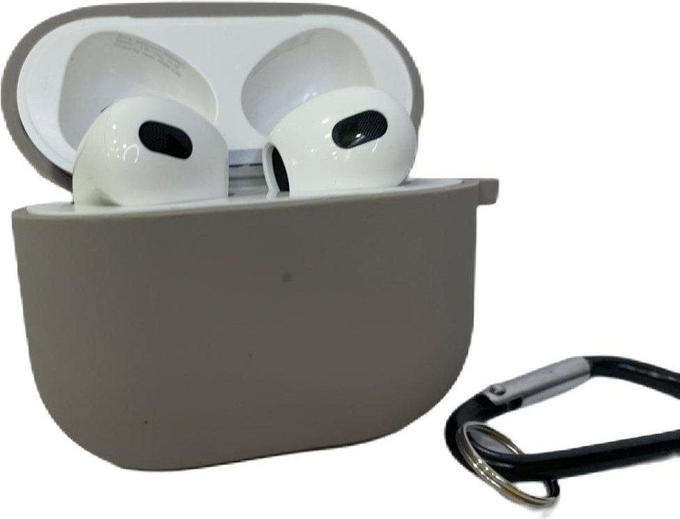 Чехол для Apple AirPods 3 бежевый