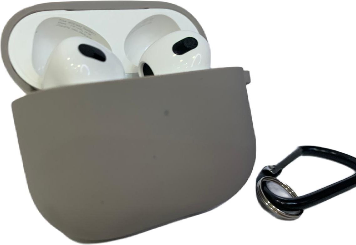 Чехол для Apple AirPods 3 бежевый
