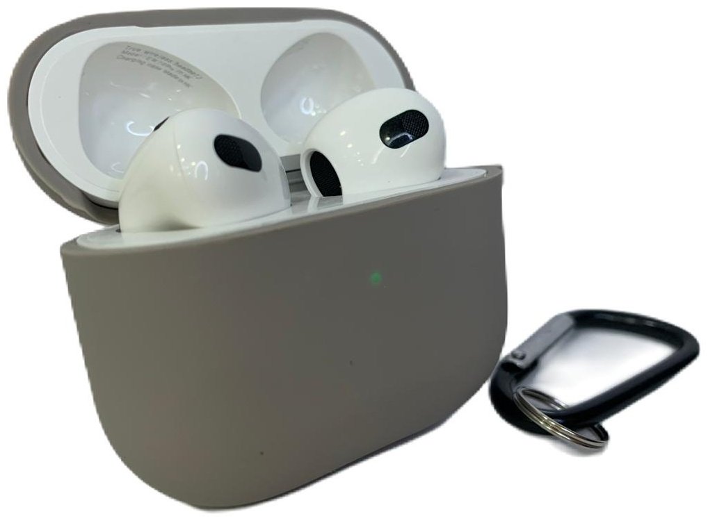 Чехол для Apple AirPods 3 бежевый