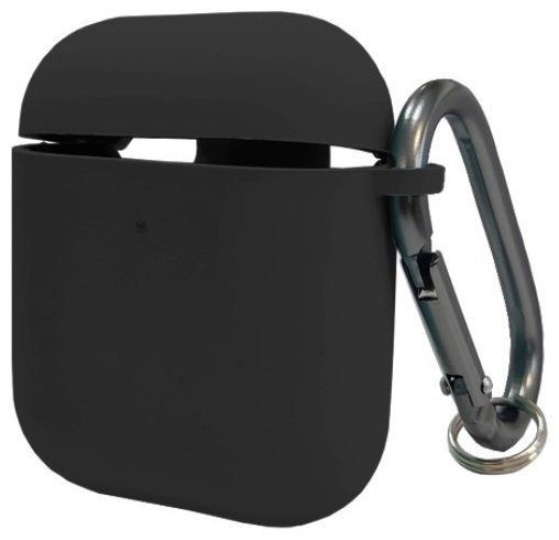 Чехол для Apple AirPods, AirPods 2 графитовый