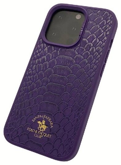 Чехол Santa Barbara Polo & Racquet Club для Apple iPhone 14 Pro Max фиолетовый купить,1250