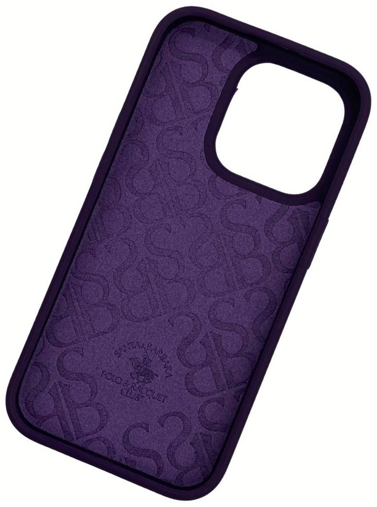 Чехол Santa Barbara Polo & Racquet Club для Apple iPhone 14 Pro Max фиолетовый купить,1250