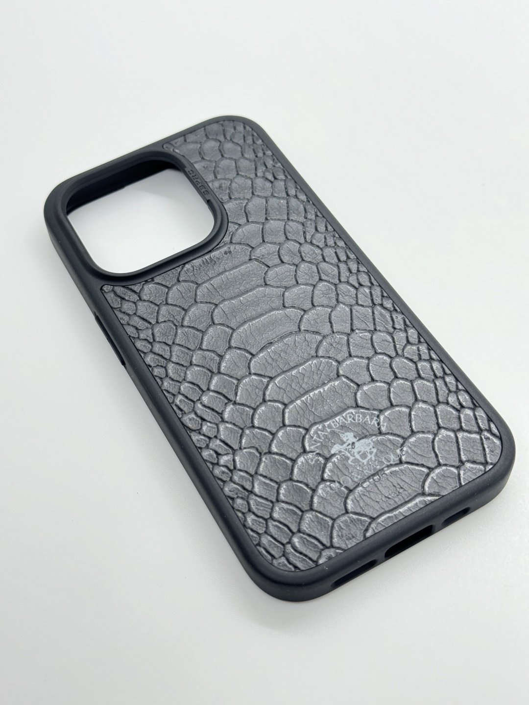 Чехол Santa Barbara Polo & Racquet Club для Apple iPhone 15 Pro черный купить,2570