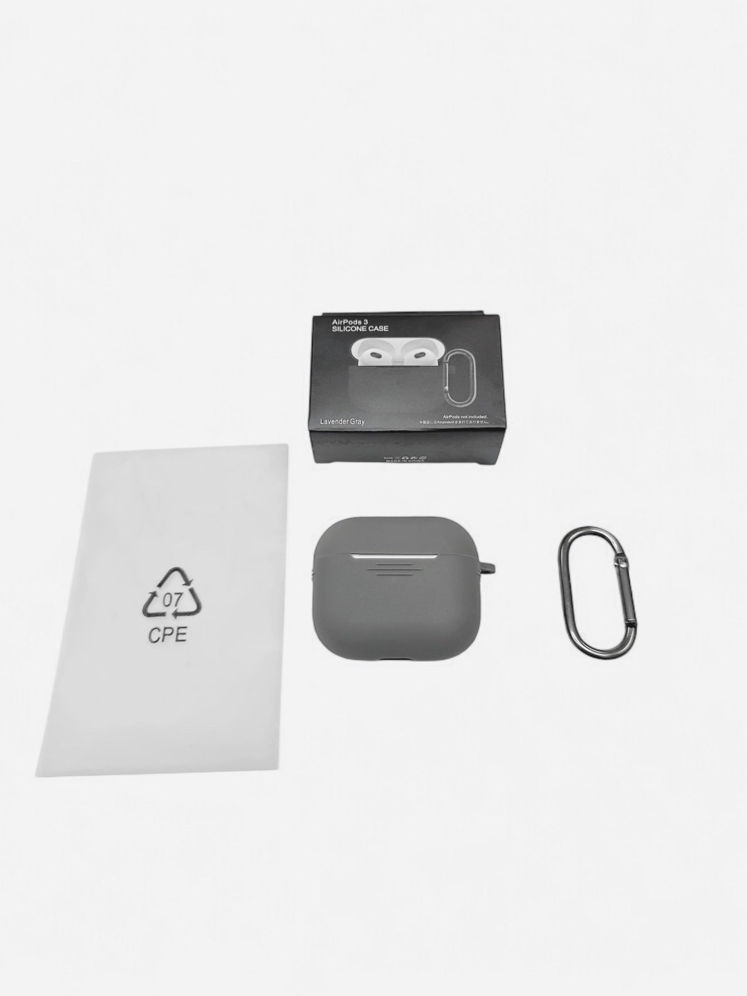 Чехол для Apple AirPods 3 серый
