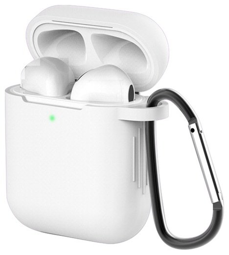 Чехол для Apple AirPods 2 белый