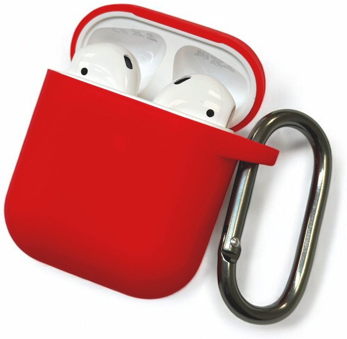 Чехол для Apple AirPods 2 красный