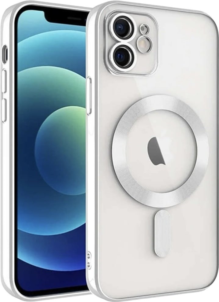 Чехол для Apple iPhone 11 серебристый купить,551
