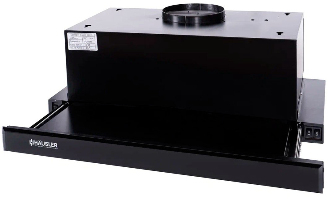 Вытяжка HAUSLER HTS-60-BK-130W черный купить,35657