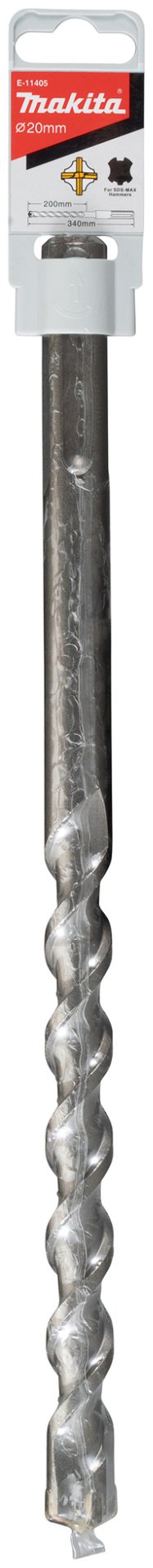Makita бур E-11405 (SDS-max, 20х220х340 мм) 1 шт
