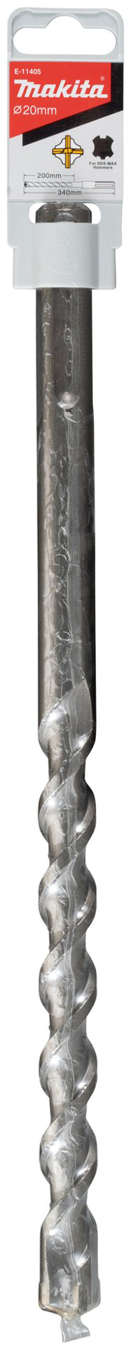 Makita бур E-11405 (SDS-max, 20х220х340 мм) 1 шт