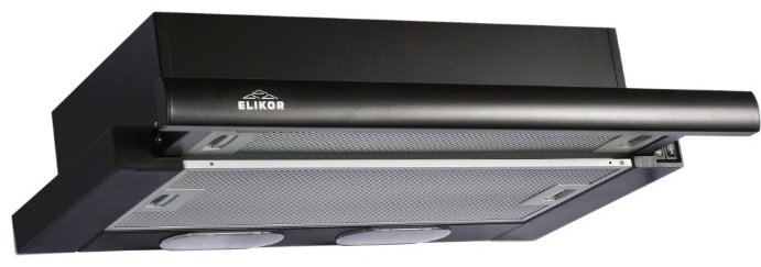 Вытяжка ELIKOR Интегра 60П-400-В2Л черный