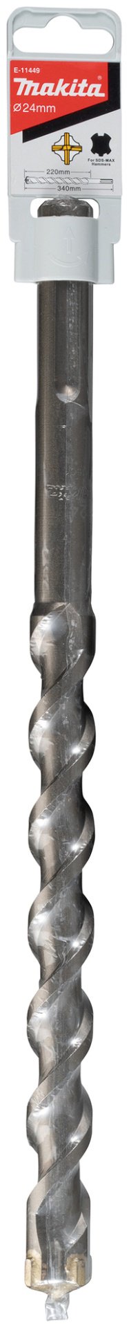Makita бур E-11449 (SDS-max, 24х220х340 мм) 1 шт