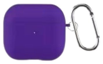 Чехол для Apple AirPods 4 фиолетовый