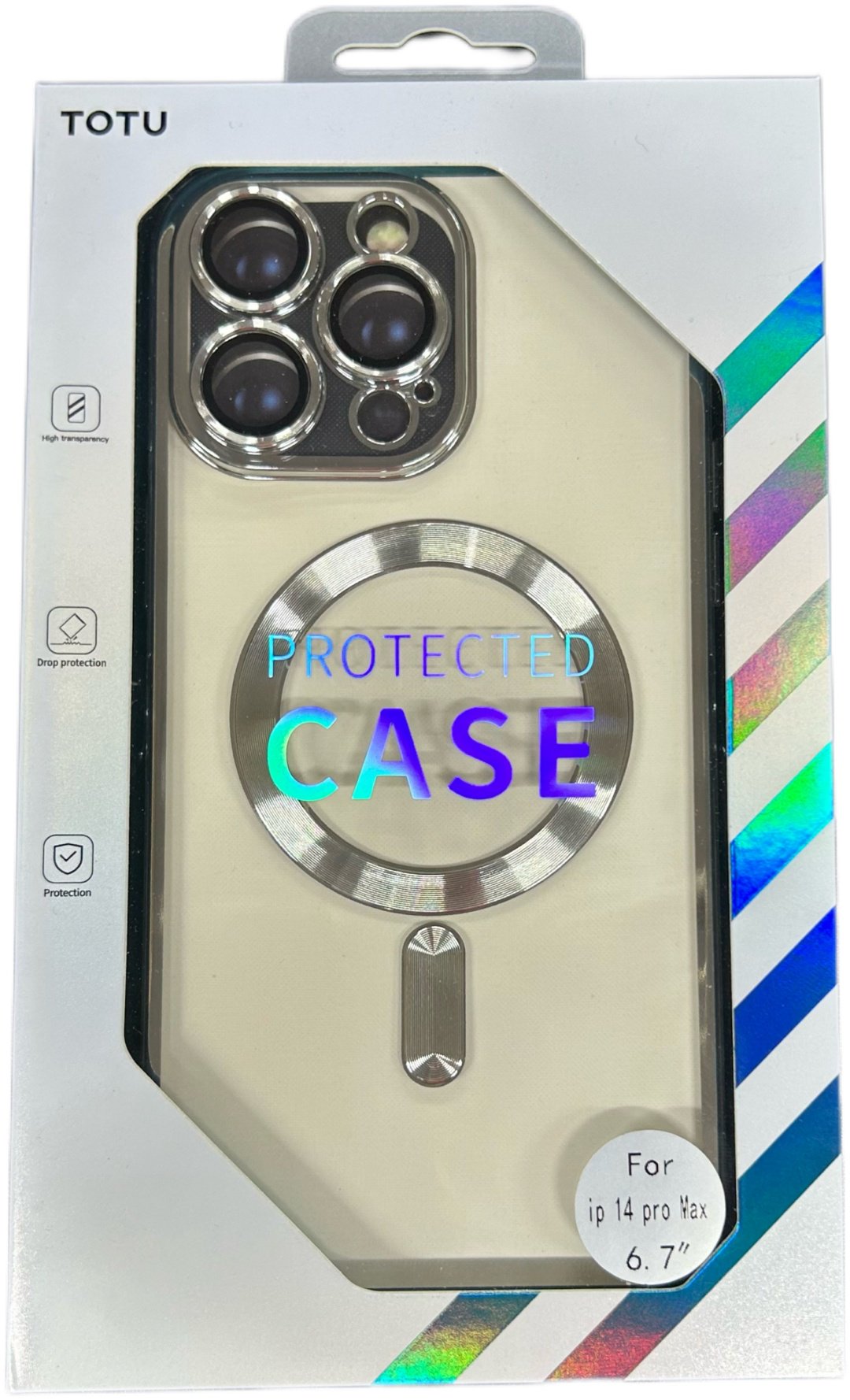 Чехол Totu для Apple iPhone 14 Pro Max прозрачный купить,453