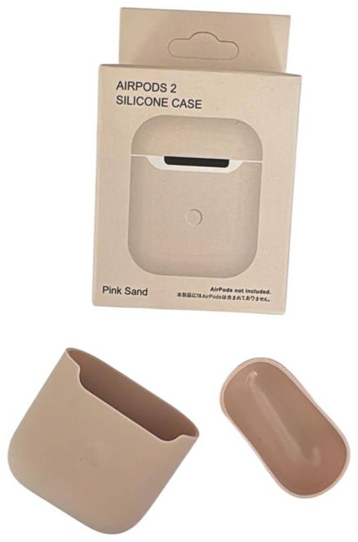 Чехол для Apple AirPods 2 бежевый