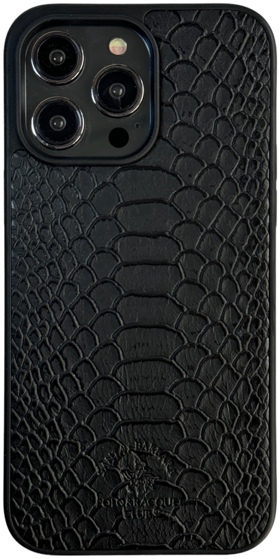 Чехол Santa Barbara Polo & Racquet Club для Apple iPhone 15 Pro черный