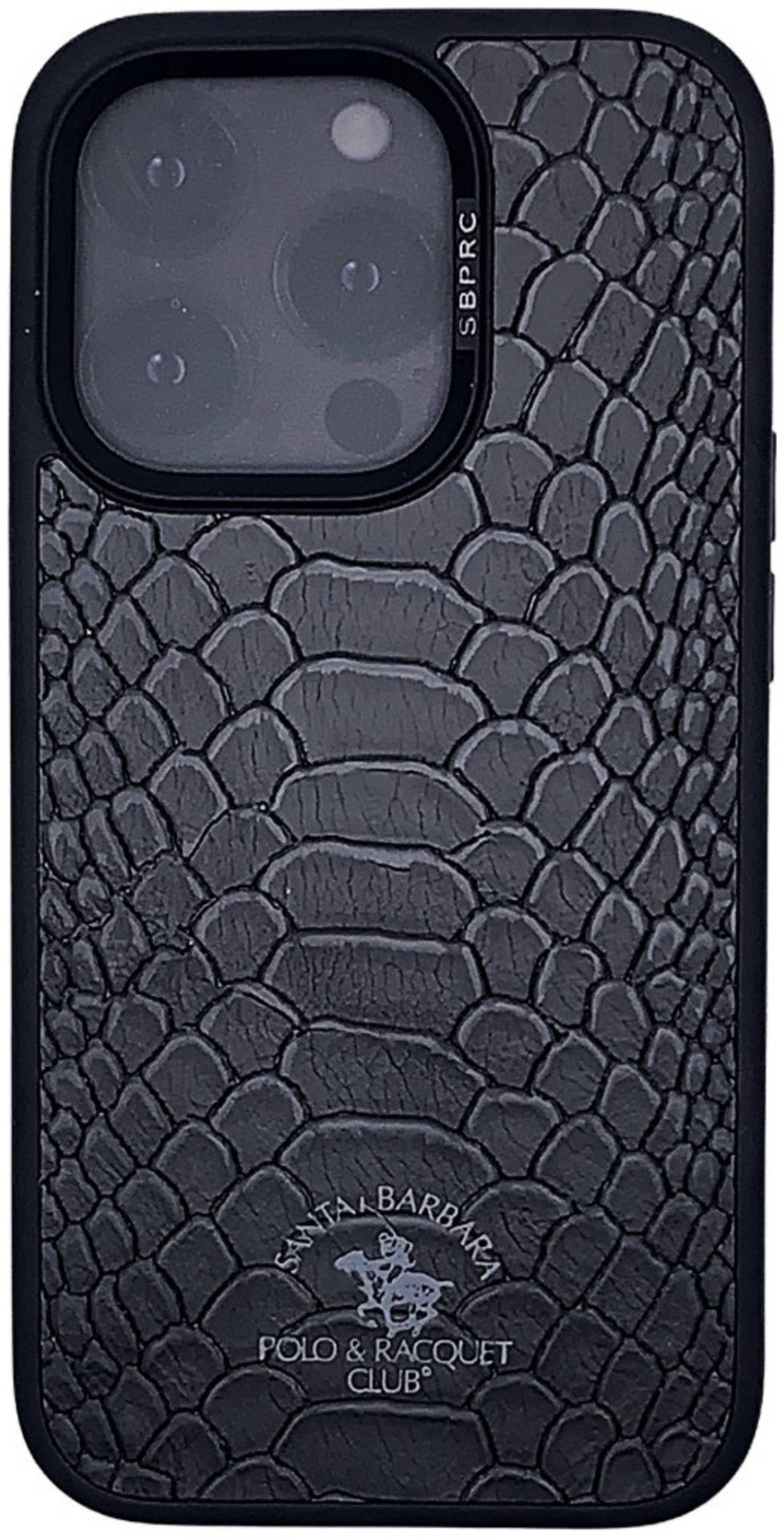 Чехол Santa Barbara Polo & Racquet Club для Apple iPhone 15 Pro черный