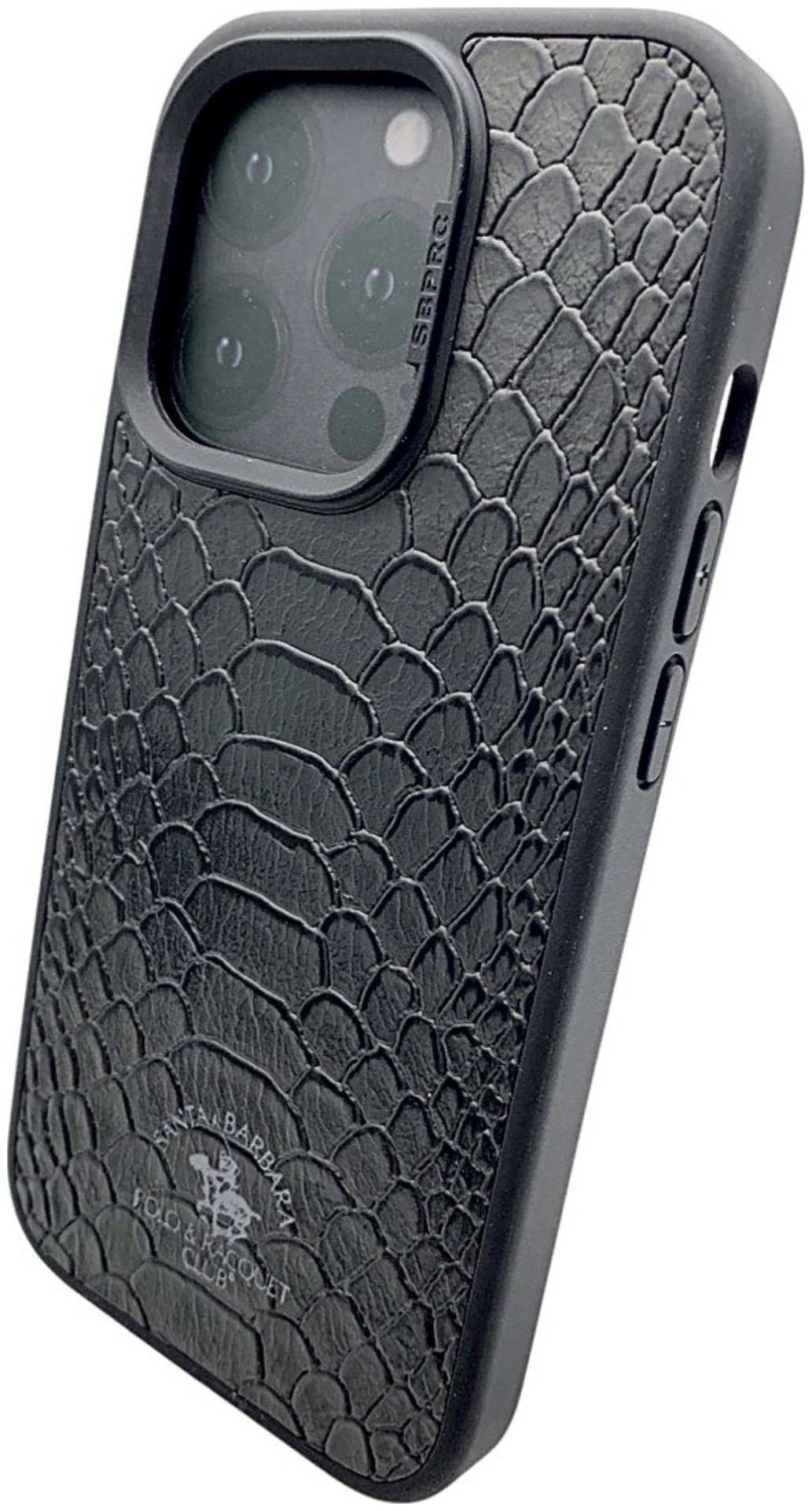 Чехол Santa Barbara Polo & Racquet Club для Apple iPhone 15 Pro черный