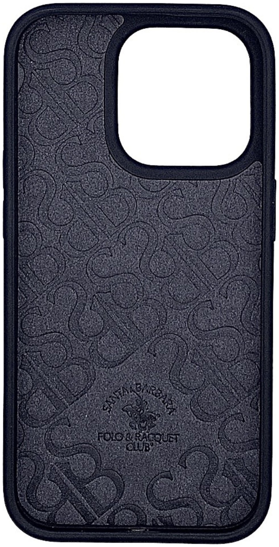Чехол Santa Barbara Polo & Racquet Club для Apple iPhone 15 Pro черный