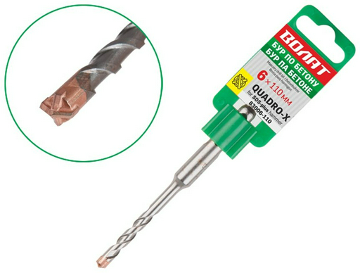Волат бур 83006-110 (SDS-plus, 6х50х110 мм) 1 шт