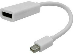 Переходник Cablexpert mini DisplayPort - DisplayPort 0.16 м A-mDPM-DPF-001-W