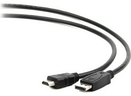 Кабель Cablexpert DisplayPort - HDMI 10 м CC-DP-HDMI-10M черный