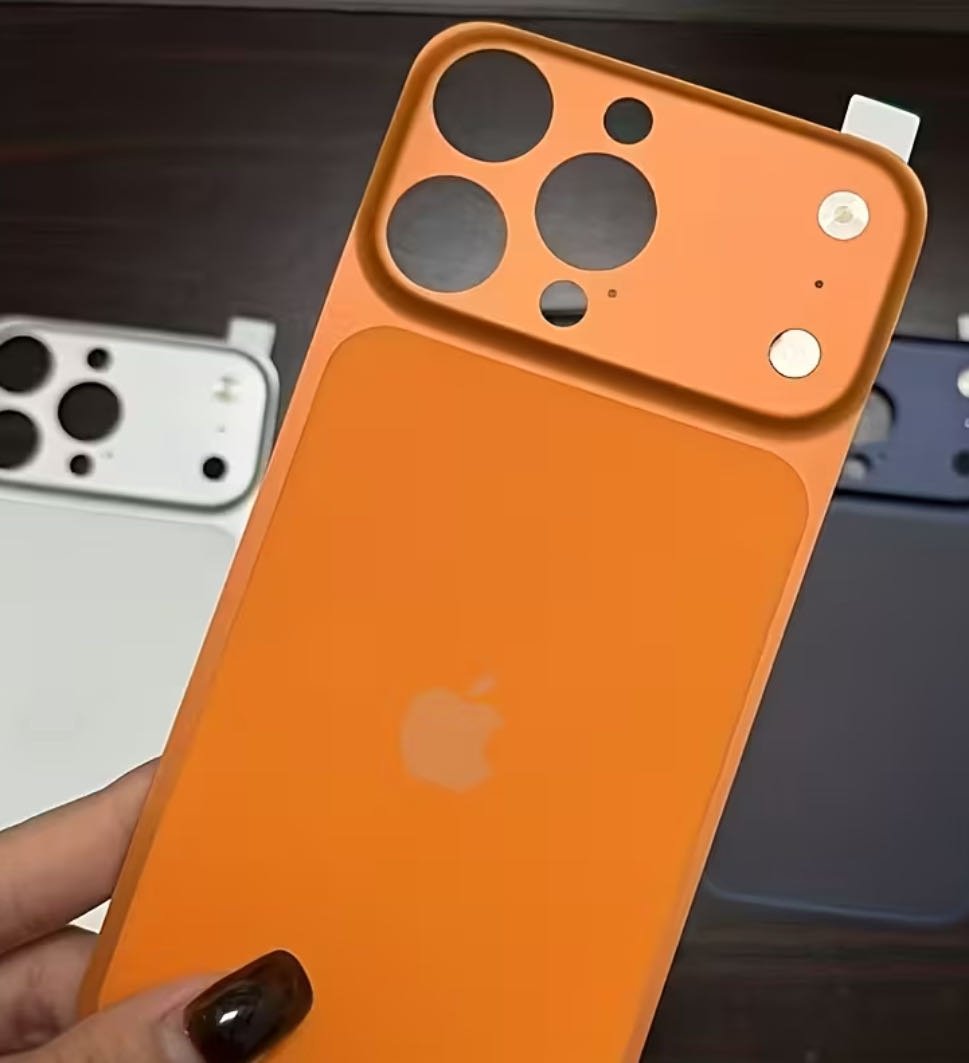 Чехол для Apple iPhone 14 Pro Max оранжевый купить,876