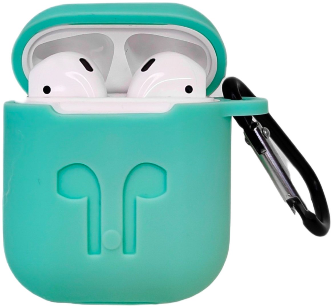 Чехол для Apple AirPods, AirPods 2 бирюзовый