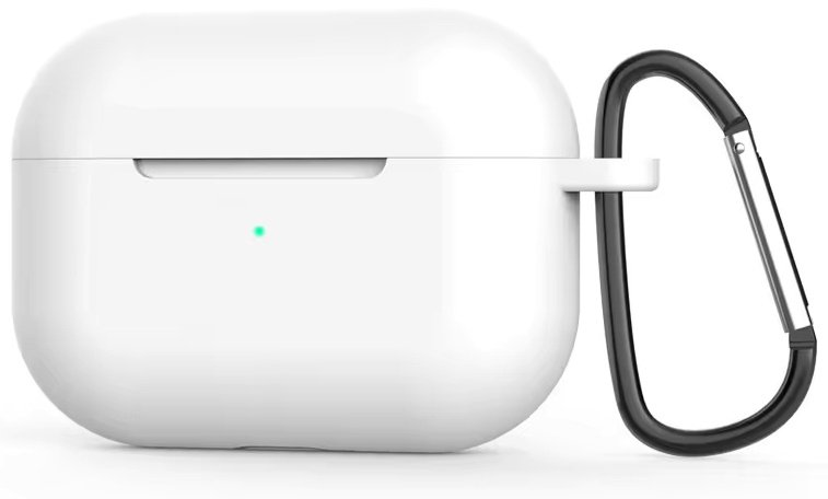 Чехол для Apple AirPods Pro, AirPods Pro 2 белый