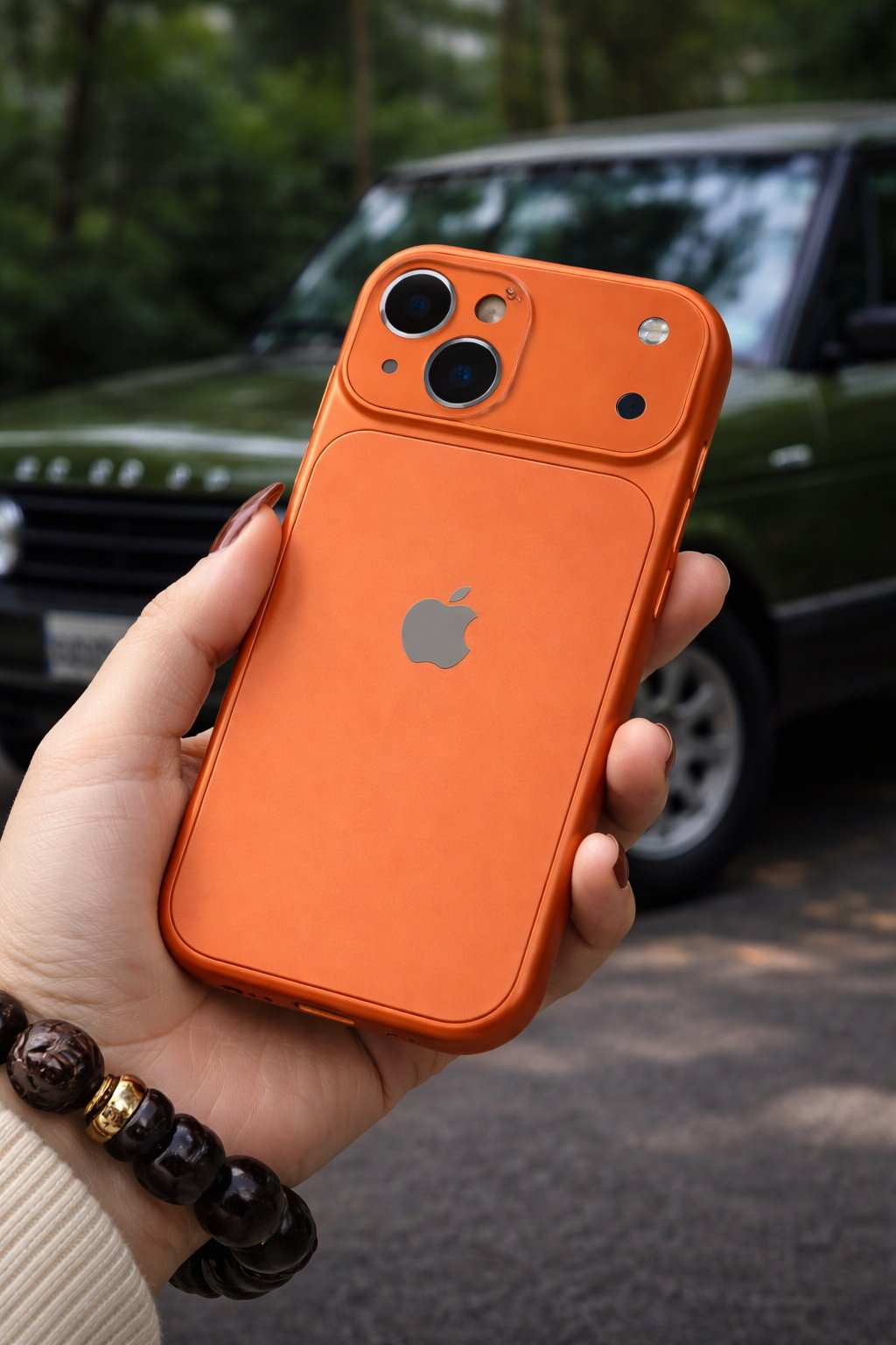Чехол для Apple iPhone 13 оранжевый купить,701