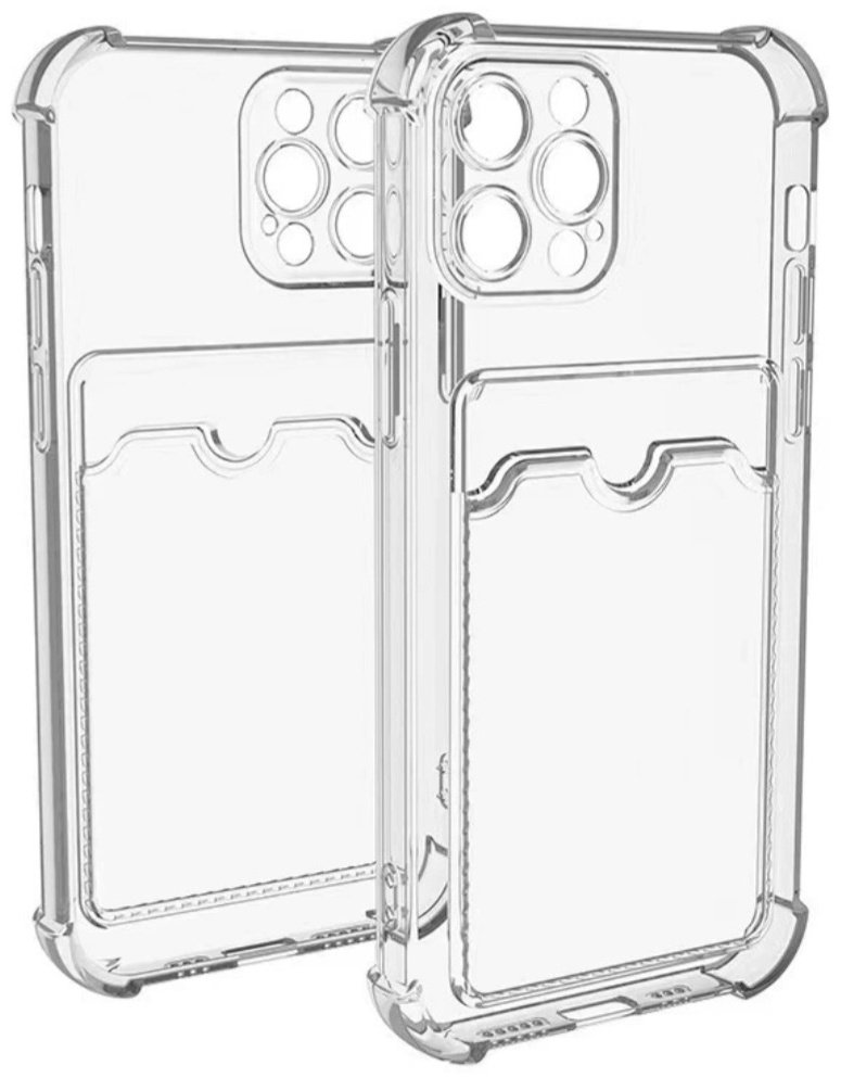 Чехол для Apple iPhone 14 Pro Max прозрачный купить,360
