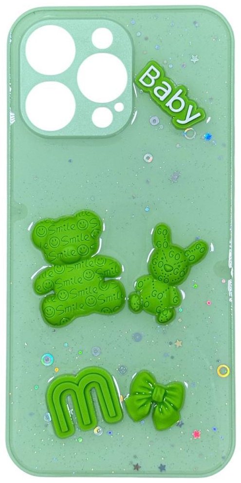 Чехол для Apple iPhone 14 Pro светло-зеленый купить,992