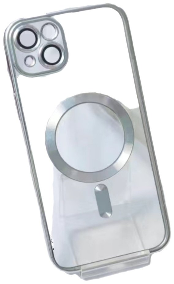Чехол для Apple iPhone 14 серебристый - ForteMarket Чехол для Apple iPhone 14 серебристый купить,584