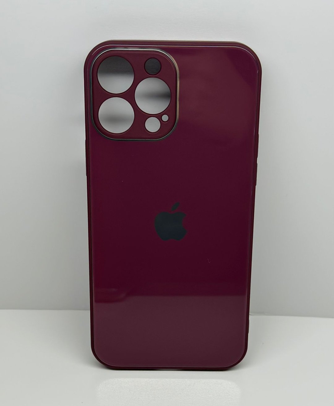 Чехол для Apple iPhone 13 Pro Max бордовый - ForteMarket Чехол для Apple iPhone 13 Pro Max бордовый купить,670