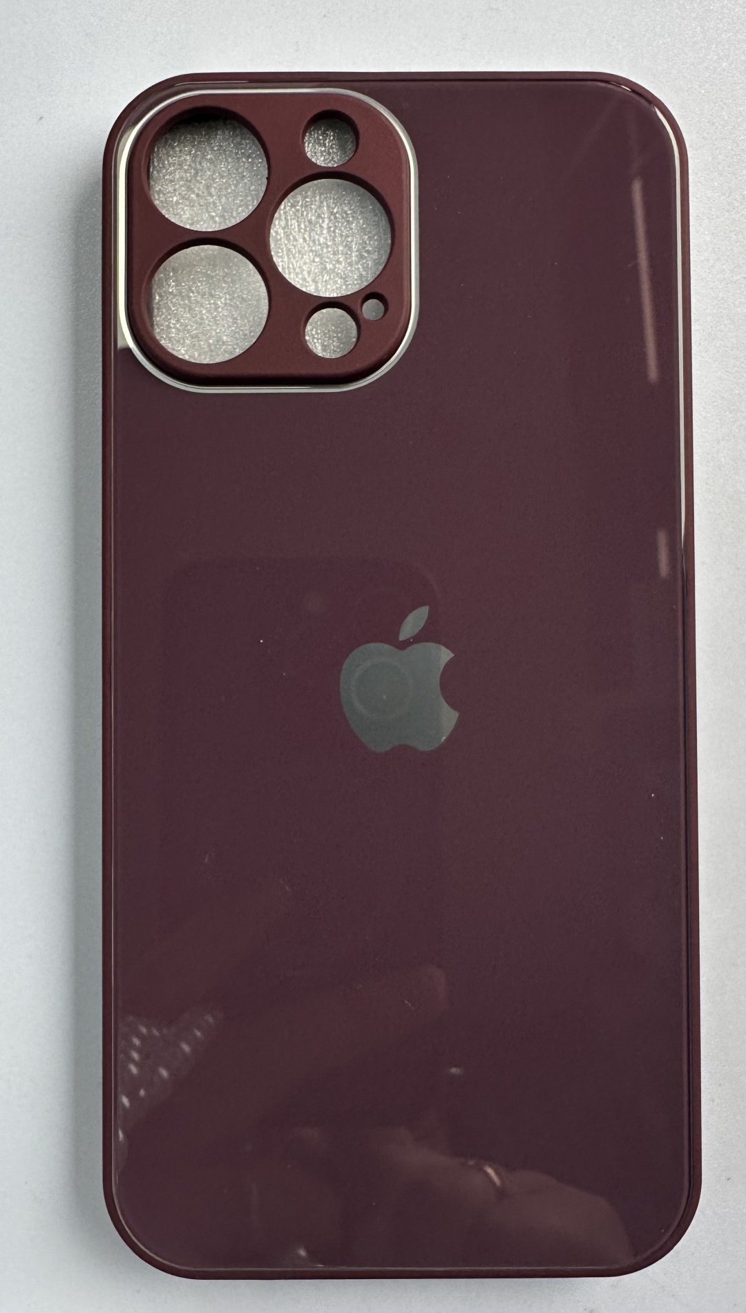 Чехол для Apple iPhone 13 Pro Max бордовый купить,670