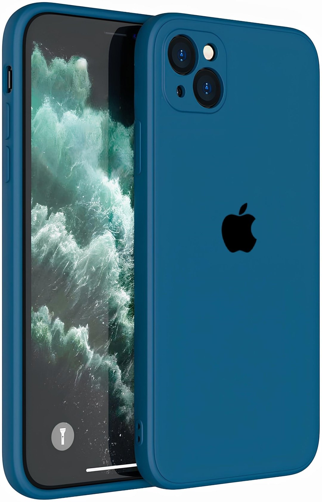 Чехол для Apple iPhone 13 синий купить,934