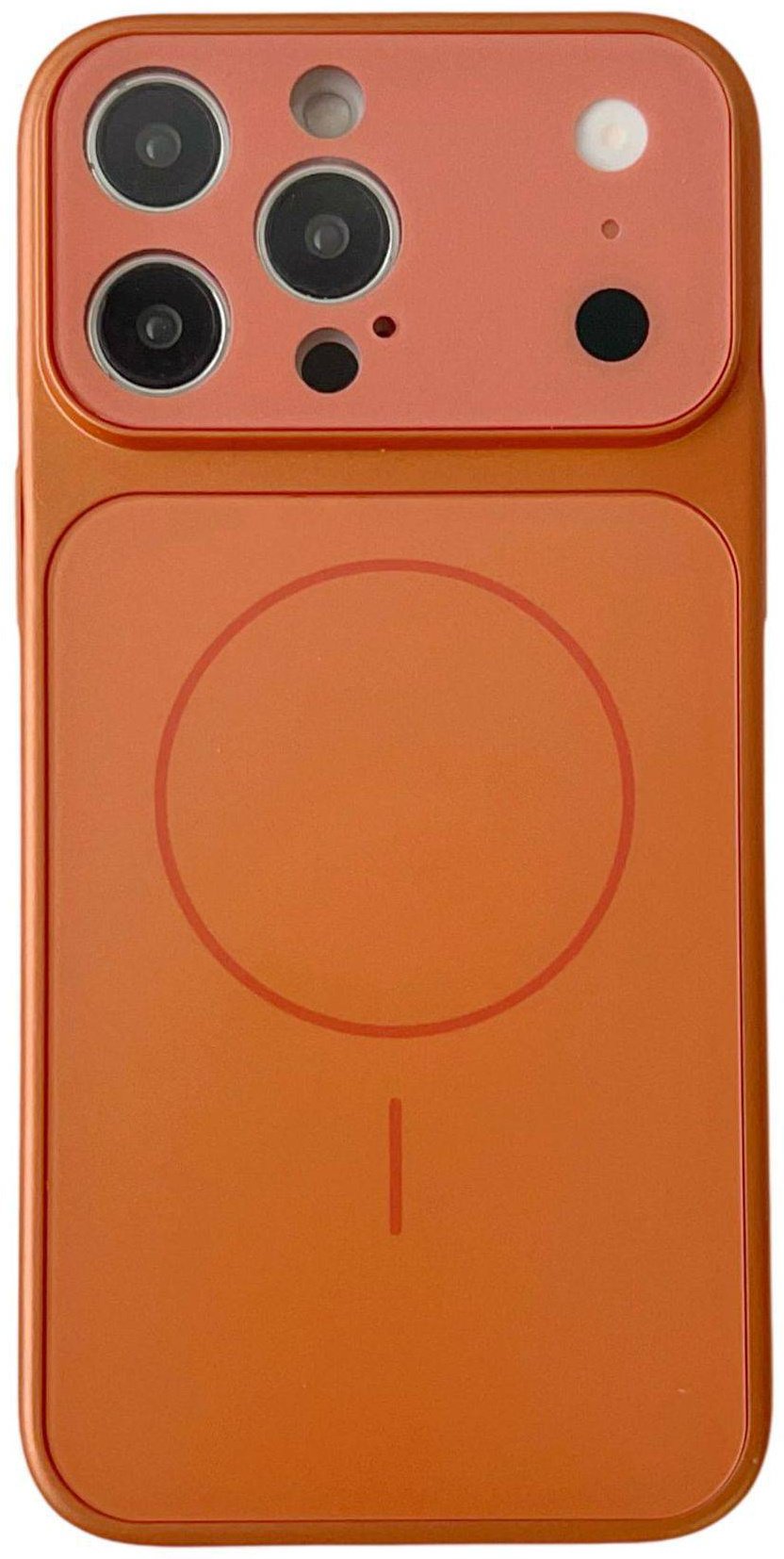 Чехол для Apple iPhone 12 оранжевый купить,1500