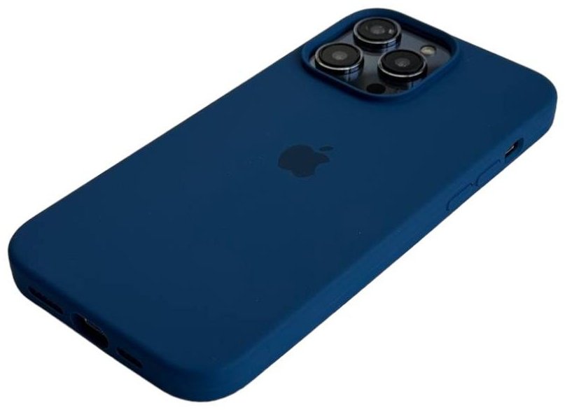 Чехол для Apple iPhone 14 Pro Max синий - ForteMarket Чехол для Apple iPhone 14 Pro Max синий купить,993