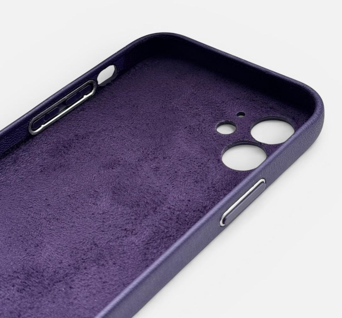 Чехол для Apple iPhone 12 фиолетовый купить,2500
