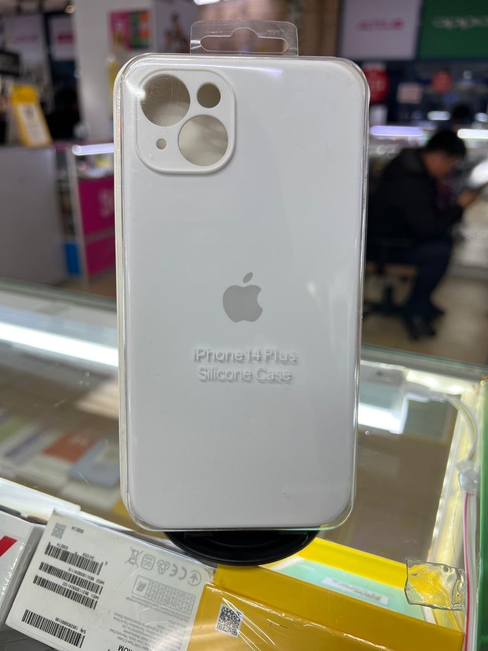 Чехол для Apple iPhone 14 Plus белый - ForteMarket Чехол для Apple iPhone 14 Plus белый купить,999