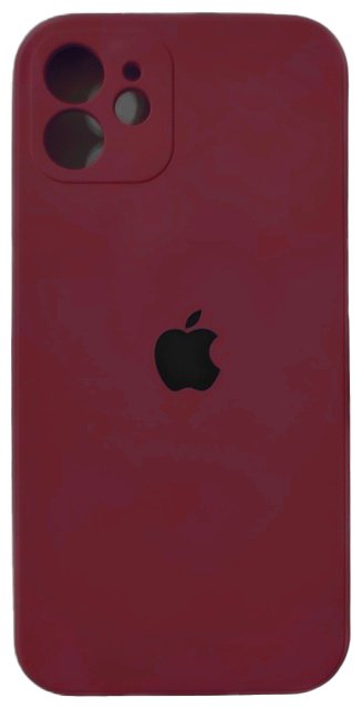 Чехол для Apple iPhone 12 бордовый купить,983