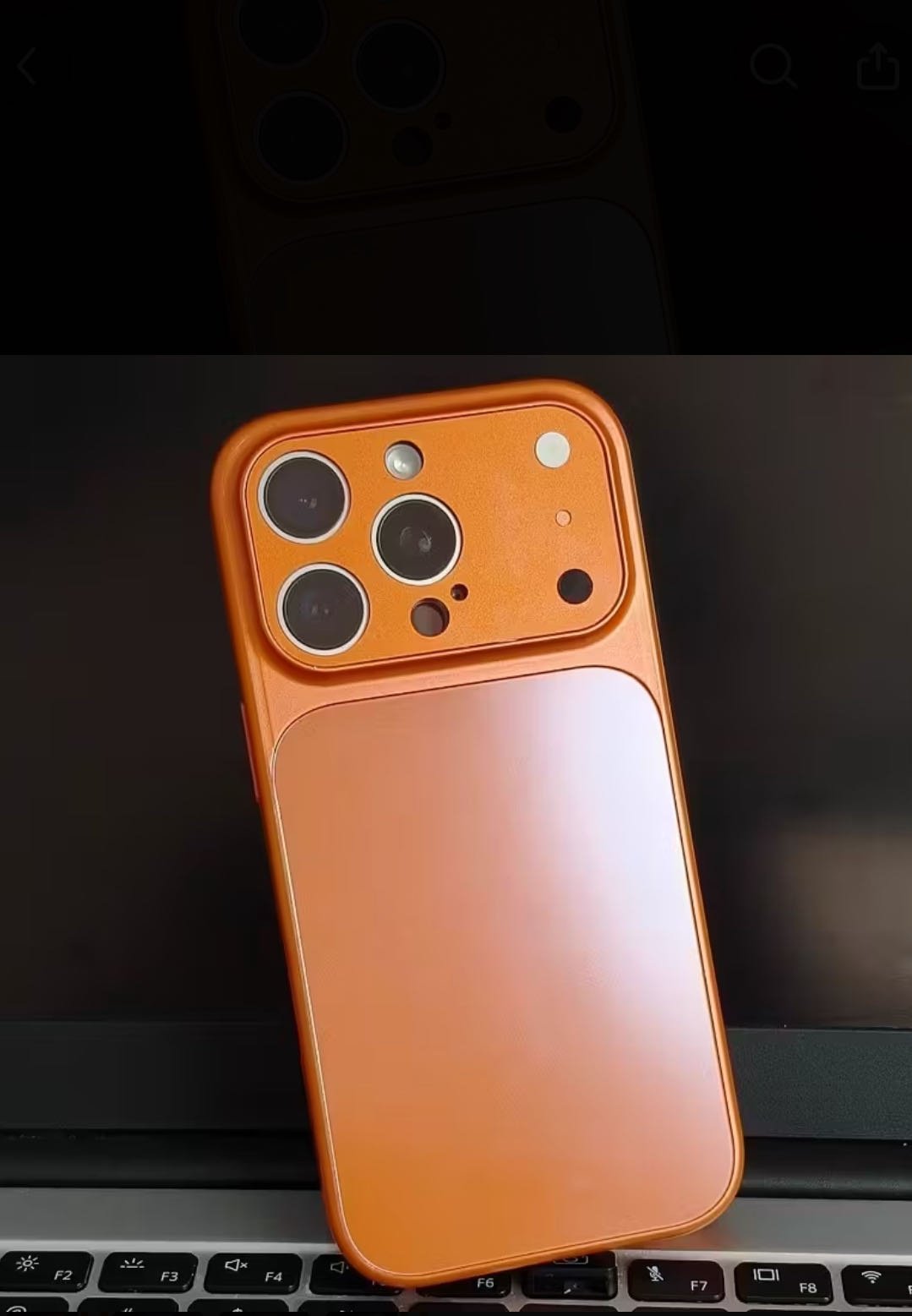 Чехол для Apple iPhone 13 Pro Max оранжевый купить,1164